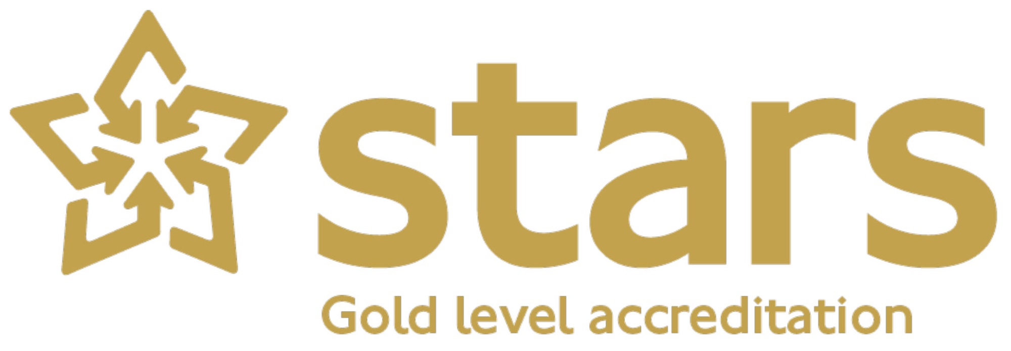 {award logo for stars award gold level accreditation